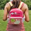 [Honey Bunny] Embroidered Applique Kids School Backpack / Outdoor Backpack (9.8*8.3*2.4)